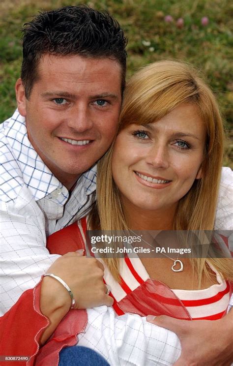 Heartbeat Star Tricia Penrose With Her Fiancee Mark Simpkin The