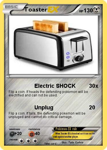 Pokémon Toaster 84 84 Electric Shock My Pokemon Card