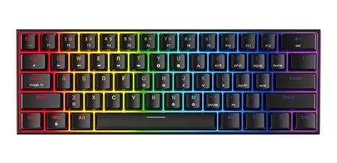 Teclado Gamer Fantech Maxfit Mk Mec Nico Rgb Cuotas Sin Inter S