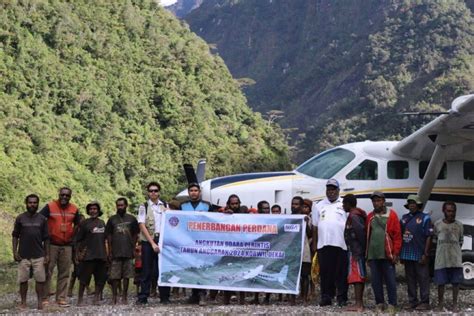 Rute Penerbangan Perintis Buka Jalur Udara Di Pegunungan Papua