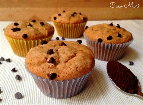 Muffin Allo Yogurt Al Caff Con Gocce Di Cioccolato Senza Uova