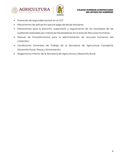 Plan De Desarrollo Institucional Del Csaegro Csaegro