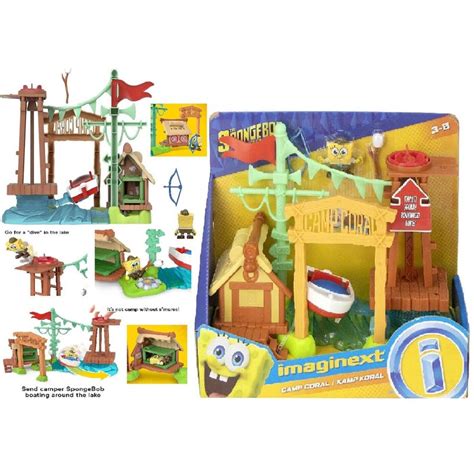 Buy Fisher Price Imaginext Spongebob Camp Coral Campground Playset Ages