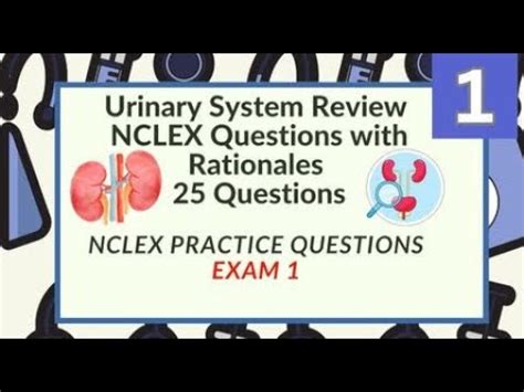 Urinary System Nclex Questions And Answers Renal Nursing Exam