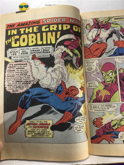 Marvel Tales Spiderman Green Goblin Reprint