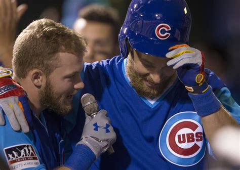 Ian Happ Doesnt Like To Waste Words Or Time As He Showed With His