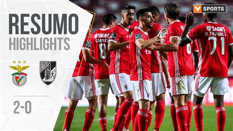 Highlights Resumo Benfica 2 0 Vitória SC Liga 19 20 32 YouTube