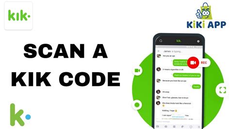 How To Scan A Kik Code On Kik Messaging And Chat App Youtube