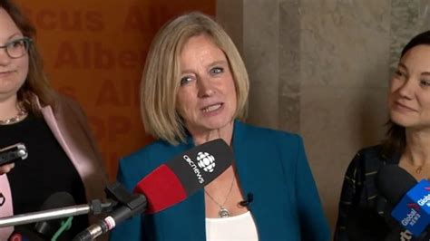 Opposition Leader Notley Expelled From Alberta Legislature Rci English