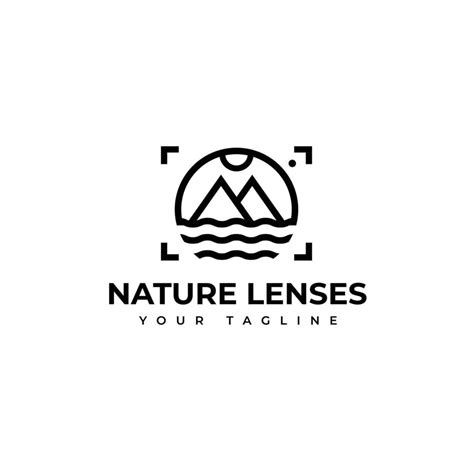 An Illustration Of Nature Photography Logo 13468987 Vector Art At Vecteezy