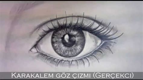Yeni başlayanlara gerçekçi göz yapımı - YouTube