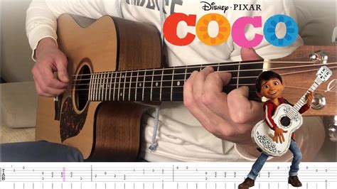 Remember Me Coco Ost Fingerstyle Guitar Cover Tabs Youtube