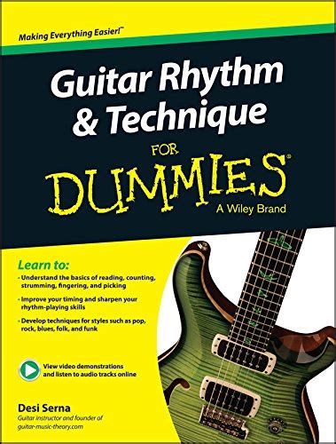 Guitar Rhythm And Techniques For Dummies Book Online Video And Audio