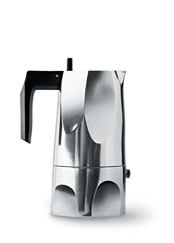 Alessi Ossidiana Moka Caffettiera Espresso In Fusione Di Alluminio