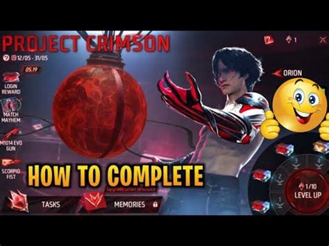 Project Crimson Event Complete Kaise Kare I Free Fire New Event Today