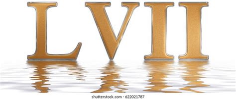 Ilustrasi Stok Roman Numeral Lii Duo Et Quinquaginta 622020824 Shutterstock