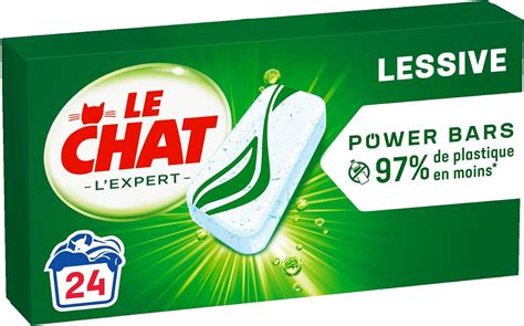 Le Chat L Expert Power Bars 24 Doses 24 Lavages La Lessive