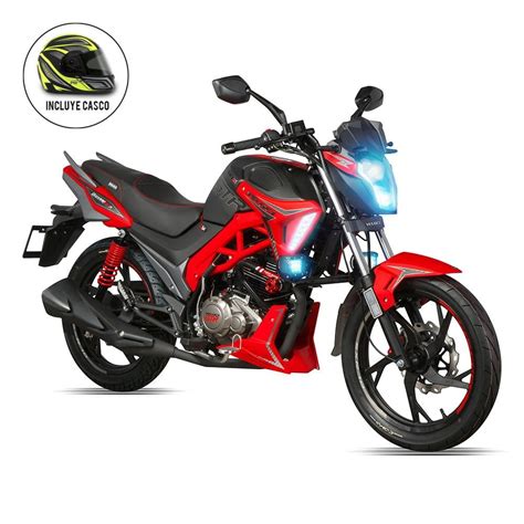 Motocicleta Veloci Razzer Gtr Cc Rojo Mate Bodega Aurrera En