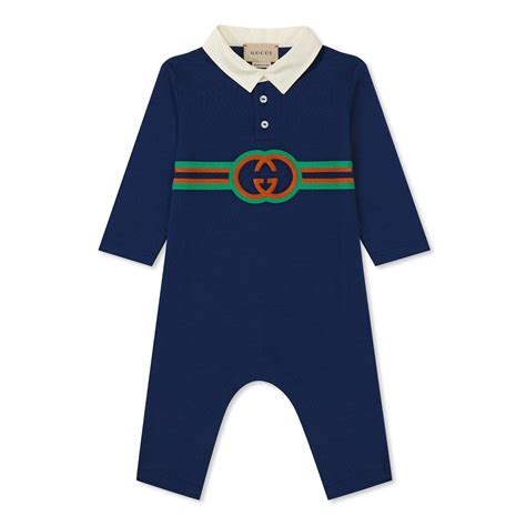 Gucci Gucci Logo Aio Bb34 Kids Onesies Flannels