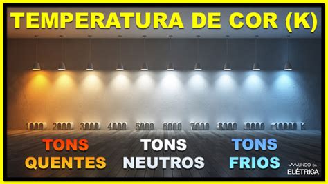 Rgb E Temperatura De Cor Para Iluminação Aprenda Sobre Luminotécnica