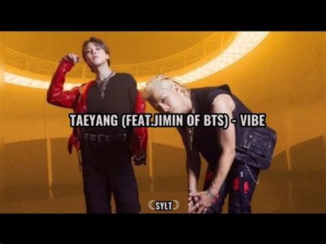 Taeyang Vibe Feat Jimin Of Bts Easy Lyrics Youtube