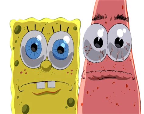 Spongebob And Patrick Stare Blank Template Imgflip