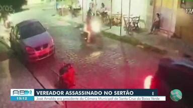 AB TV 2ª Edição Corpo de vereador assassinado em Serra Talhada foi