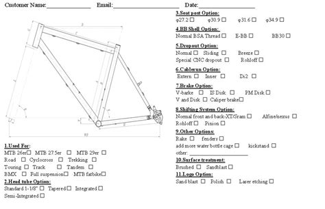 How To Custom The Titanium Bicycle Frame and titanium bike accessaries