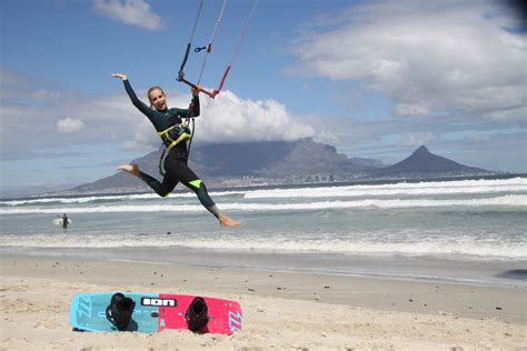 Kiteboarding In Cape Town Kite Surfing Kiteboarding Surfing