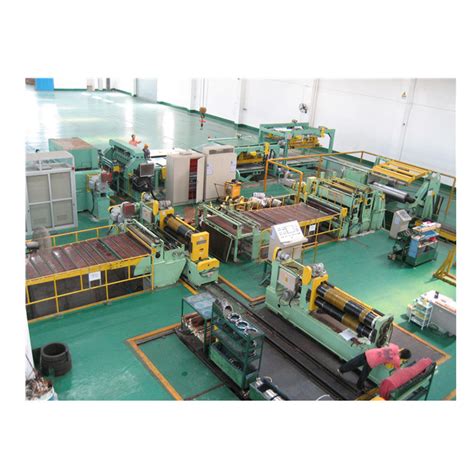 Metal Coil Uncoiling Straightening Sheet Slitting Rewinding Production