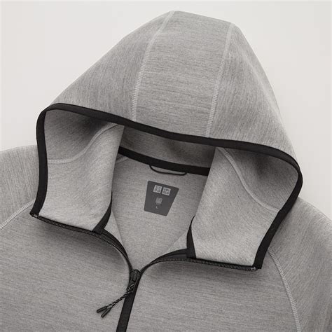 Men Ultra Stretch Dry Sweat Full Zip Hoodie Uniqlo Us