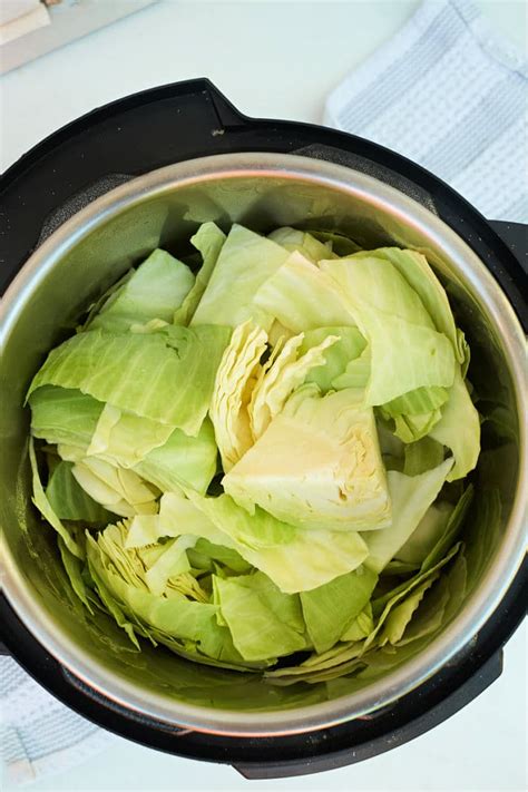 Buttered Pressure Cooker Cabbage Instant Pot Buttered Cabbage