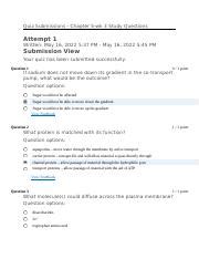 Biol Chapter Wk Docx Quiz Submissions Chapter Wk Study