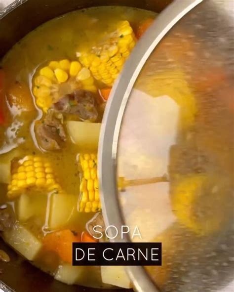 Recetas Sanas Fit On Instagram Sopa Cazuela O Sancocho De Carne