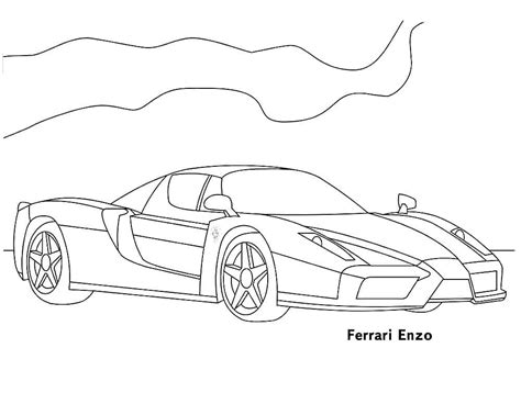 Disegni Di Ferrari Da Colorare Disegni Colorare