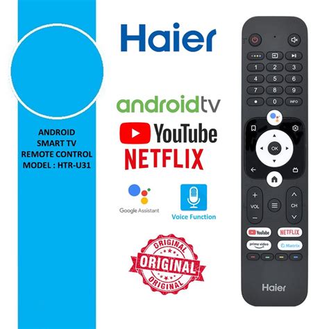 Original Haier Voice Function Smart Led Android Tv Remote Control