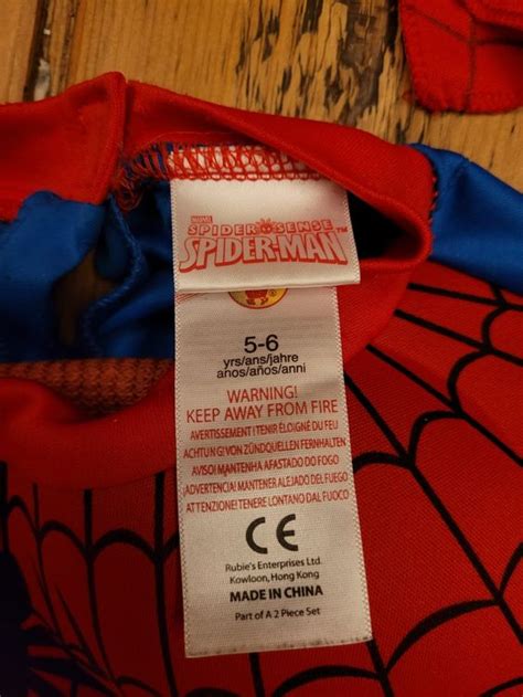 Fasnachts Spiderman Kostüm für Kinder 5 6 jährige Kaufen auf Ricardo