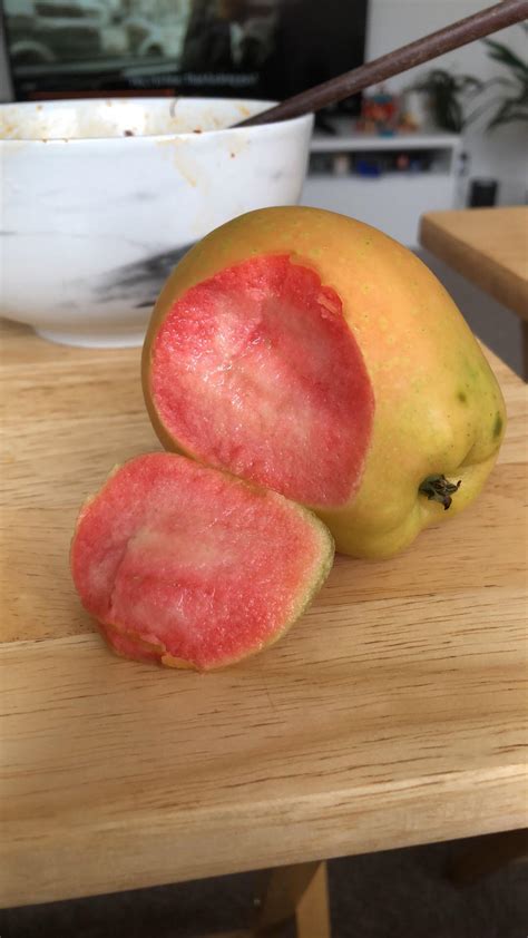Took A Bite Of My Apple And Its Red Inside