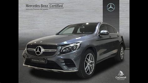 MERCEDES BENZ GLC 220D 4MATIC COUPE GRIS SELENITA 9G TRONIC AMG LINE