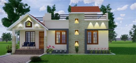 1400 Sq Ft 3BHK Modern Single Floor House And Free Plan 21 Lacks