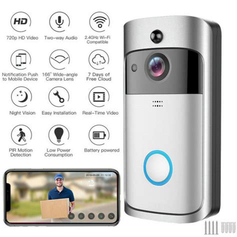 Wifi Video Zvono Za Vrata Ip Kamera Doorbell Iksshop