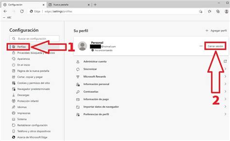 Como Cerrar Sesi N De Cuenta De Microsoft En Microsoft Edge