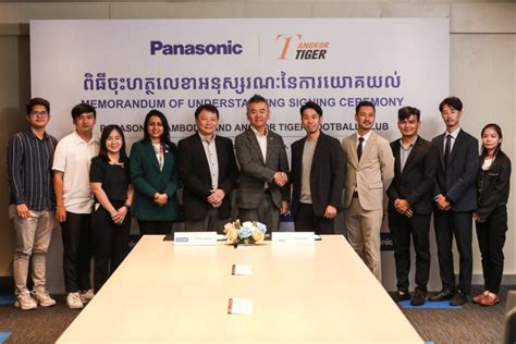 Panasonic Announces A Partnership With Angkor Tiger Football Club For