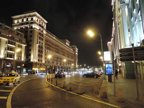 Free Stock Photo Of City At Night City In The Night Moscow