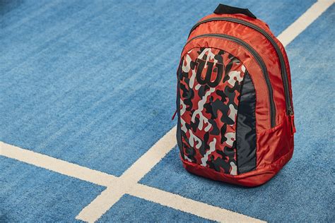 Plecak Wilson Junior Padel Backpack Red Black SQUASH Junior