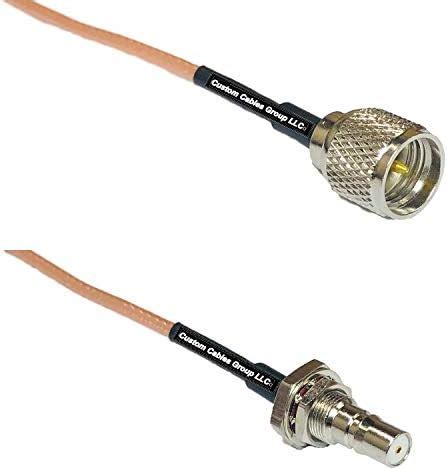 Amazon Feet Rg Mini Uhf Male To Qma Female Bulkhead Rf