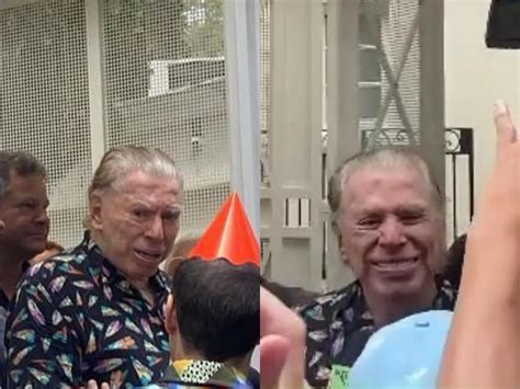 Silvio Santos completa 93 anos e ganha surpresa de fãs na porta de casa