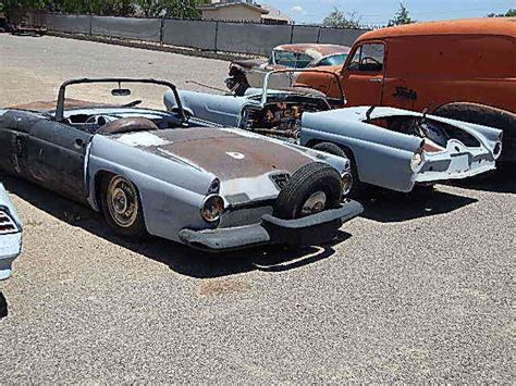 1955 With 1956 Parts Car T Bird Hot Rod Project Car Rat Gasser Scta