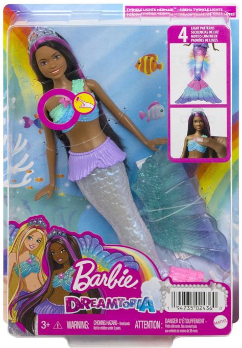 Barbie Dreamtopia Syrenka Migoczące światełka HDJ37 Lalka niskie ceny