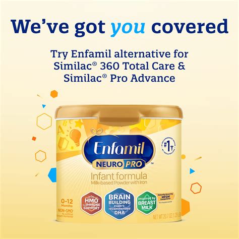 Enfamil NeuroPro Ready To Use Baby Formula Ready To Feed Brain And